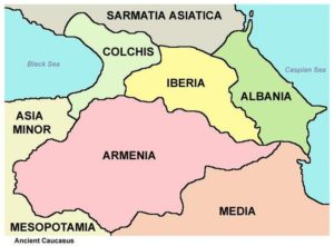 armenia on the world map